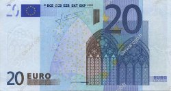 20 Euro Fauté EUROPE  2002 €.120.21 TTB+