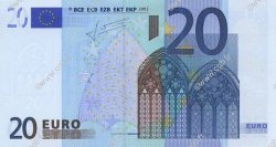 20 Euro Fauté EUROPE  2002 €.120.21 pr.NEUF