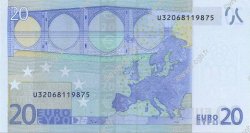 20 Euro Fauté EUROPE  2002 €.120.21 pr.NEUF