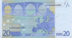 20 Euro EUROPE  2002 €.120.16 SUP+