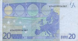 20 Euro EUROPE  2002 €.120.21 TTB+