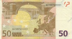 50 Euro EUROPE  2002 €.130.04 SUP