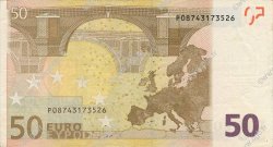 50 Euro EUROPE  2002 €.130.06 TTB+