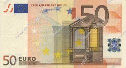 50 Euro EUROPE  2002 €.130.08 SUP