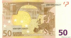50 Euro Fauté EUROPE  2002 €.130.11 NEUF