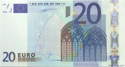 20 Euro Petit numéro EUROPA  2002 €.120.12 UNC