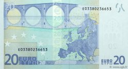 20 Euro EUROPE  2002 €.120. NEUF