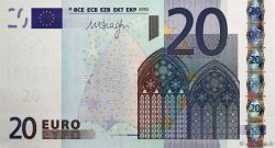 20 Euro EUROPA  2002 €.120. UNC