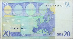 20 Euro Fauté EUROPE  2002 €.120.27 TB