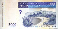 5000 Ariary MADAGASCAR  2007 P.094 NEUF