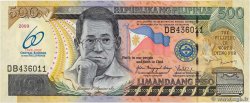 500 Pesos PHILIPPINES  2009 P.204 NEUF