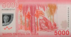 5000 Pesos CHILI  2009 P.163a NEUF