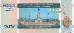 1000 Francs BURUNDI  2006 P.39d FDC