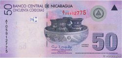50 Cordobas NICARAGUA  2007 P.203 FDC