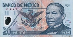 20 Pesos MEXIQUE  2001 P.116b