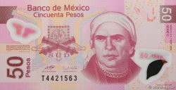 50 Pesos MEXIQUE  2005 P.123c