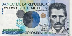 20000 Pesos COLOMBIE  2001 P.454c