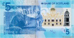 5 Pounds ÉCOSSE 2016 P.130 NEUF