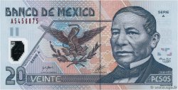 20 Pesos MEXICO 2001 P.116a