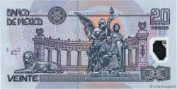 20 Pesos MEXICO 2001 P.116a UNC