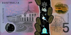 5 Dollars AUSTRALIE 2016 P.62 NEUF