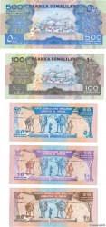 Lot de 5 billets SOMALILAND 1994 P.LOT NEUF