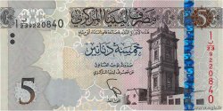 5 Dinars LIBYA  2015 P.81 UNC