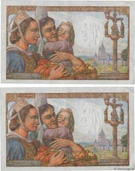 20 Francs PÊCHEUR Consécutifs FRANCE 1942 F.13.01 SUP