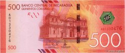 500 Cordobas NICARAGUA 2014 P.214a