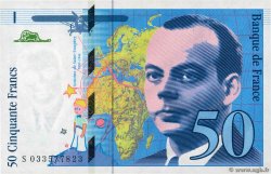 50 Francs SAINT-EXUPÉRY modifié FRANCE 1997 F.73.04 pr.SPL