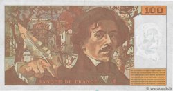 100 Francs DELACROIX 442-1 & 442-2 FRANCE 1995 F.69ter.02b TTB
