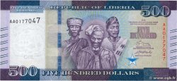 500 Dollars LIBERIA 2016 P.36
