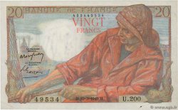20 Francs PÊCHEUR FRANCIA 1949 F.13.14