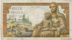 1000 Francs DÉESSE DÉMÉTER FRANCIA  1943 F.40.40
