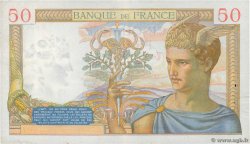 50 Francs CÉRÈS FRANCE 1937 F.17.37 TTB