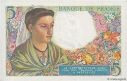 5 Francs BERGER FRANCE 1943 F.05.05 pr.NEUF