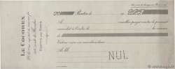 Francs Non émis FRANCE régionalisme et divers Pantin 1910 DOC.Mandat TTB