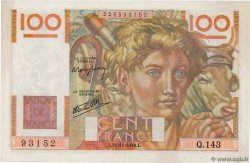 100 Francs JEUNE PAYSAN FRANCE 1946 F.28.11 SPL