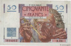 50 Francs LE VERRIER FRANCE  1946 F.20.04