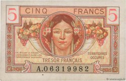 5 Francs TRÉSOR FRANÇAIS FRANCE 1947 VF.29.01 TTB