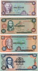 1 au 10 Dollars Lot JAMAICA  1976 P.CS01a
