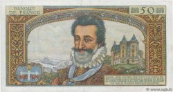 50 Nouveaux Francs HENRI IV FRANCE 1961 F.58.06 VF