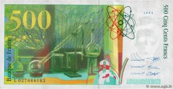500 Francs PIERRE ET MARIE CURIE FRANCE 1994 F.76.01 VF