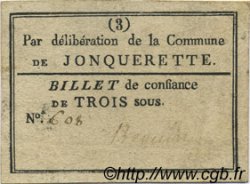 3 Sous FRANCE régionalisme et divers Jonquerette 1792 Kc.13.066 TTB