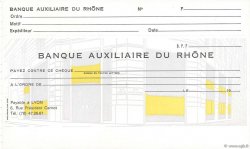 Francs FRANCE régionalisme et divers Lyon 1960 DOC.Chèque NEUF