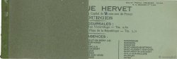 Francs Annulé FRANCE régionalisme et divers Bourges 1943 DOC.Chèque