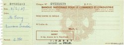 Francs FRANCE regionalism and miscellaneous Niort 1949 DOC.Chèque