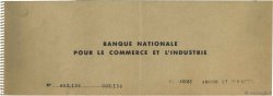 Francs FRANCE regionalism and miscellaneous Perpignan 1936 DOC.Chèque