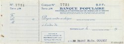 Francs FRANCE régionalisme et divers Rambouillet 1943 DOC.Chèque SUP