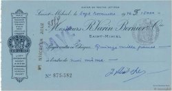 15000 Francs FRANCE régionalisme et divers Saint-Mihiel 1946 DOC.Chèque
